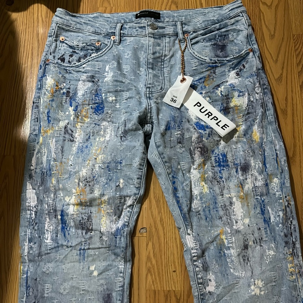 Purple brand jeans. Size 36, slightly worn. HMU for more pics! 8/10